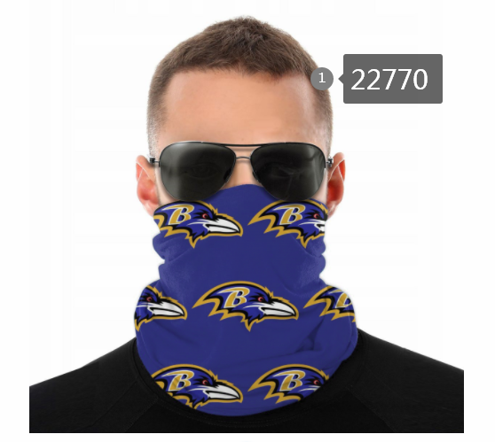 2021 NFL Baltimore Ravens 155 Dust mask with filter